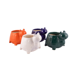 snail ceramic pots