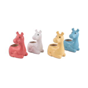 Giraffe Ceramic Planter